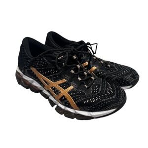 Women’s Asics Gel Quantum 360 5 JCQ Black Rose Gold Sneakers: 7
